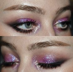 Purple Make Up Ideas, Huetopian Dream, Funky Makeup, Maquillage On Fleek