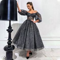 Dark Grey Prom Dress, Homecoming Court Dresses, Beige Prom Dresses, Ivory Prom Dresses, Glitter Prom Dress, Tea Length Prom Dress, Grey Prom Dress, Prom Dresses Yellow, Court Dresses