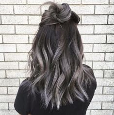 Monochromatic Hair, Hair Color Highlights, Grey Hair Color, Ombre Hair Color