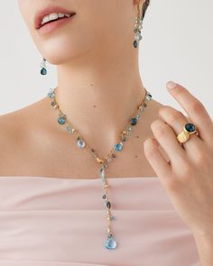 "Find MARCO BICEGO 18k Yellow Gold Paradise Topaz Swiss Blue Topaz, London Blue Topaz & Diamond Lariat Necklace, 17.25 on Editorialist. Marco Bicego 18K Yellow Gold Paradise Topaz Swiss Blue Topaz, London Blue Topaz & Diamond Lariat Necklace, 17.25\"	Jewelry	Necklaces	"	US:::0.00 26653106	mp_32238716	SUNSPEL Boiled Wool Jacket - Brown	Apparel & Accessories > Clothing > Outerwear > Coats & Jackets	new	male	adult	in_stock	521.0 USD	521.0 USD	https://editorialist.com/web/2024/9/032/238/716/32238716 Marco Bicego Necklace, Diamond Lariat Necklace, Marco Bicego Jewelry, Blue Topaz Jewelry, Gold Topaz, Marco Bicego, Blue Topaz Necklace, Topaz Jewelry, Topaz Necklace