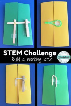 Build a working latch! Students will enjoy this fun STEM Challenge to help the Three Bears keep Goldilocks out for good. Fairy Tale STEM for upper elementary from More Than a Worksheet $ This is also part of a money saving bundle: www.teacherspayte... Goldilocks And The Three Bears Stem Activity, Fairy Tale Stem Kindergarten, Goldilocks And The Three Bears Math Activities, Goldilocks And The Three Bears Prek Activities, Stem Engineering Projects, Fairy Tale Stem Activities, Fairy Tale Stem, Steam Challenges, Stem Engineering