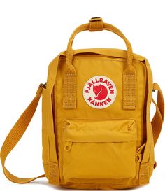 From Fjallraven&#x2C; the Patch Logo Kanken Sling Zip Crossbody Bag features: Vinylon F: 100% vinylalVersatile shoulder bag made in hardwearing vinylon f fabricFront pocket&#x2C; main compartment and zipped rear compartmentName and address label inside the main compartmentWear as a crossbody sling or hold with double handlesApprox. 7.8" H x 5.9" W x 4.3" DApprox. 2.5 L capacityApprox. 6.75-oz. weight Imported&#0 Kanken Sling Bag, Fjallraven Rucksack, Kanken Sling, Fjällräven Kånken, Kanken Mini, Water Resistant Backpack, Convertible Backpack, Handbag Heaven, Address Label