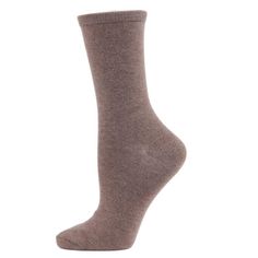 Say hello to our indulgently soft, extraordinarily cozy, Solid Flat Knit Cashmere Crew Socks. A real treat for your feet, our cashmere blend is made from ultrafine yarn for a delicate and luxurious feel that's down right divine. They provide just the right amount of tension, support, and stretch so you feel your best all day long. So keep your feet wrapped in comfort without sacrificing your fun style. Soft Beige Socks For Fall, Comfortable Soft Knit Socks For Fall, Super Soft Snug Socks For Fall, Comfortable Soft Brown Socks, Snug Comfortable Fall Socks, Comfortable Snug Socks For Fall, Classic Soft Solid Color Socks, Soft Comfortable Fall Socks, Comfortable Soft Fall Socks