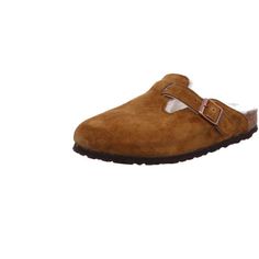 Birkenstock Buckley Suede Leather Tea Black Clogs Slippers Sandal Mules Moccasin | Bartel-Shop Classic Closed Toe Clogs With Textured Footbed, Classic Suede Clogs With Buckle Closure, Brown Slip-on Slippers With Buckle Closure, Classic Slip-on Mules With Buckle Closure, Brown Slippers With Buckle Closure And Round Toe, Classic Slip-on Clogs With Textured Footbed, Classic Slip-on Clogs With Buckle, Classic Slip-on Clogs With Buckle Closure, Classic Spring Clogs With Buckle Closure