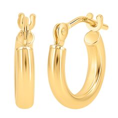 PRICES MAY VARY. EXCEPTIONAL QUALITY: Elevate your style with these exquisite gold hoop earrings 14k real gold, a timeless accessory that seamlessly blends sophistication with understated charm. Crafted from high-quality 14-karat gold, these small gold earrings for women exude a brilliant, polished finish.This pair of 14 karat yellow gold huggie hoop earring measures 📏 0.4 inches across the circle = 10mm. FINE ARTISTRY & DESIGN: The delicate size of these hypoallergenic gold hoop earrings adds Real Gold Hoop Earrings, Small Gold Earrings, Thick Gold Hoop Earrings, Thick Gold Hoops, 14k Gold Hoop Earrings, White Gold Hoops, Small Gold Hoops, Gold Earrings For Women, Timeless Accessories