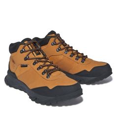 Men's Lincoln Peak Waterproof Hiking Boots- High-top Hiking Boots With Reinforced Toe For Outdoor, Mid-top Hiking Boots With Reinforced Toe, Classic Timberland Lace-up Hiking Boots, Timberland Leather Boots, Timberland High-top Steel Toe Hiking Boots, Brown Work Boots, Timberland Store, Timberland Boots Black, Timberland Brown High-top Hiking Boots