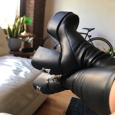 Naked Wolfe Spice Black Stretch Boots Size Us 7, Trying To Sell Asap!! Naked Wolfe Shoes, Naked Wolfe, Stretch Boots, How To Stretch Boots, Black Stretch, Shoes Heels Boots, Shoes Women Heels, Black Boots, Heeled Boots