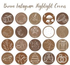 550 Aesthetic Brown Instagram Story Highlight Covers, Autumn Vibes IG Highlight Icons, Minimalist Line Art IG Highlight, Neutral Tone Icons Ig Highlight Icons Minimalist, Brown Instagram Story, Ig Highlight Icons, Brown Instagram, Instagram Story Highlight Covers, Instagram Story Highlight