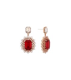 Her Private Life Park Min Young Inspired Earrings 002 - ONE SIZE ONLY / Red - Earrings Luxury Red Earrings For Party, Luxury Red Earrings For Formal Occasions, Luxury Red Party Earrings, Elegant Red Earrings For Party, Elegant Evening Earrings For Valentine's Day, Elegant Red Earrings For Valentine's Day, Classic Red Earrings For Party, Classic Red Party Earrings, Classic Red Earrings For Evening