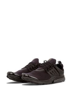 Nike Air Presto TP Sneakers - Farfetch Comfortable Black High-top Sneakers For Sports, Black Mid-top Slip-on Sneakers For Sports, Black Athleisure Slip-on Sneakers With Cushioned Footbed, Dynamic Slip-on Sneakers With Boost Midsole For Streetwear, Black Lace-up High-top Sneakers, Streetwear Running Shoes With Rubber Sole, Black Low-top Slip-on Sneakers With Vulcanized Sole, Functional Black Slip-on Sneakers With Boost Midsole, Comfortable High-top Running Shoes With Vulcanized Sole