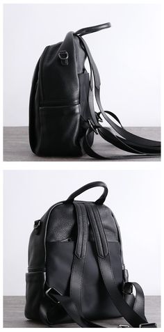 Overview： Design: Black Leather Satchel Backpack Womens Cute School Backpack Purse Black Leather College Rucksack for LadiesIn Stock: Ready to Ship (2-4 days)Include: Only BagCustom: NoColor: BlackLeather: Cowhide,Measures: 32cm x 11cm x 25cm Weight: 0.6kgSlots: 2 main slots, 1 back zip slot, 2 outside zip slots, 1 phone pocket, 1 wallet pocket, 1 inside slotAccessories(option): NoneStyle: Black Leather Satchel Backpack Womens Cute School Backpack Purse Black Leather College Rucksack for LadiesV Satchel Backpack, Black Leather Satchel, Needle Felting Tutorials, Felting Tutorials, School Backpacks, Leather Satchel, Backpack Purse, Backpack Bags, Satchel