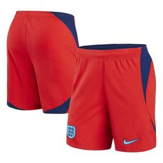 Unleash your England National Team devotion on matchday with these Stadium shorts from Nike. Dri-FIT technology wicks away sweat to keep you dry, whether you are honing your skills on the pitch, going for a run or relaxing at home. Plus, the elastic waistband guarantees a comfortable fit each time you wear this pair of England National Team shorts. Machine wash, tumble dry low Replica Jersey Inseam on size S measures approx. 7'' Officially licensed Elastic waistband with drawstring Imported Bran Nike Sportswear Shorts For Sports Events, Nike Moisture-wicking Shorts For Sports Events, Nike Shorts For Sports Events, Functional Sports Shorts For Sports Events, Nike Athletic Shorts For Sports Events With Go-dry Feature, Nike Go-dry Shorts For Sports Events, Nike Athletic Shorts For Sports Events, Moisture-wicking, Nike Go-dry Athletic Shorts For Sports, University Red Athletic Shorts For Sports Events