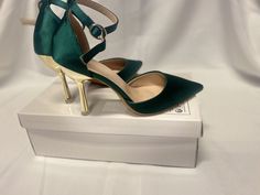 zapatos de mujer tacos altos fiesta | eBay Trendy Closed Toe Heels With Wrapped Heel, Trendy Wrapped Heel Party Heels, Trendy High Heels For Party Season, Trendy Fitted Heels With Heel Loop, Party Heels With Sculpted Heel And Medium Width, Chic Open Heel Party Heels, Party Heels With Heel Loop, Green Heels With 4-inch Heel For Party, Trendy 4-inch Heel Cocktail Heels