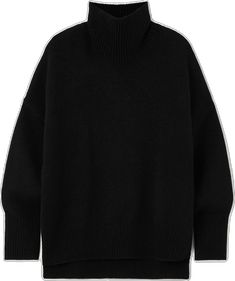 Black Cashmere Turtleneck With Funnel Neck, Cashmere Turtleneck With Ribbed Collar, High Neck Cashmere Turtleneck, Lisa Yang, Cashmere Turtleneck, Fall Shopping, Net A Porter, Turtleneck Sweater, Black Sweaters