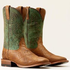 Expertly crafted with genuine leather, the Ariat Circuit Paxton offers exceptional durability and style. With a comfortable fit and high-quality construction, this square toe boot is perfect for the all day grind. 11" Leather upper 1.5" Horseman heel Full-grain leather foot and upper Two-row stitch pattern Leather lining Double stitch welt Deep scalloped opening accommodates wider calves All Day Cushioning insole Traditional leather outsole DSW, Full Vamp Items: 10050896 Leather Square Toe Boots For Ranch, Square Toe Leather Boots For Ranch, Fitted Work Boots With Moc Toe And Reinforced Toe, Fitted Work Boots With Reinforced Moc Toe, Rugged Moto Boots With Moc Toe, Rugged Boots With Reinforced Square Toe, Rugged Fitted Moto Boots With Moc Toe, Rugged Leather Boots With Square Toe, Fitted Work Boots With Reinforced Snip Toe