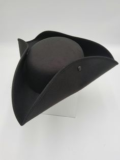 Unisex Adult Tri-corner Tricorn Pirate Hat Black Brown Black/gold Choose Your Hat Cosplay Halloween Costume Accessory Prop - Etsy Pirate Hat With Curved Brim For Costume, Pirate-style Brimmed Costume Hat, Black Hat For Cosplay, Black Fedora Halloween Costume Hat, Adjustable Black Pirate Hat, Black Adjustable Pirate Hat, Black Fedora For Halloween, Pirate Style Brimmed Hat For Costume Party, Pirate-style Brimmed Hat For Costume Party