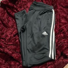 Brand New Adidas Track Joggers Without Tags Climacool Size Xs Zipper Pockets And Zipper Bottoms With Drawstring In Perfect Condition Super Lightweight Sporty Stretch Pants With Three Stripes Branding, Sporty Stretch Pants With Three Stripes, Adidas Moisture-wicking Sweatpants For Jogging, Sports Pants With Side Stripes And Stretch Fit, Sporty Stretch Joggers With Side Stripes, Sporty Stretch Sweatpants With Side Stripes, Stretch Sports Pants With Side Stripes, Adidas Sweatpants With Three Stripes For Workout, Sportswear Joggers With Three Stripes For Workout