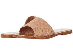 Soludos Rose Woven Sandal - Women's Shoes : Bisque : The stylish Soludos Rose Woven Sandal features a classic open toe sandal constructed for maximum comfort with a woven braided upper and well bedded footbed. Available in two color options. Leather upper and lining. Man-made lining and insole. Imported. Measurements: Heel Height: 1 2 in Weight: 7 oz Product measurements were taken using size 9, width B - Medium. Please note that measurements may vary by size. Weight of footwear is based on a si Trendy Womens Shoes, Ancient Greek Sandals, Greek Sandals, Sandals Brands, Open Toe Sandals, Shoe Style, Strappy Heels, Who What Wear, Trending Shoes