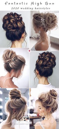 the instructions to make this elegant updo for your wedding day, with lots of hair and