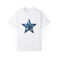 Minimal Star Shirt | Simple Star Graphic Tee | Unisex Minimalist Star Tshirt | Classic Star Print Shirt | Casual shirt | Graphic tee minimal star, simple star, star graphic, unisex star, minimalist shirt, classic star, star print, graphic tee, star design, minimal fashion, star outfit, casual shirt, basic star tee Keep it simple with this "Minimal Star" shirt, featuring a classic star design that's perfect for a subtle yet stylish look. Ideal for everyday wear. Sizing and Color Guidelines 📏🎨 We use Comfort Colors Heavyweight brand t-shirts for all listings that mention Comfort Colors in the title. The shirts are Unisex and designed to be loose-fitting. If you prefer a tighter fit, we recommend ordering one size smaller. Each shirt is meticulously crafted to your specifications, making re Summer Graphic Tee With Star Logo, Cotton T-shirt With Star Patch For Summer, Graphic Tee Shirt With Star Print And Crew Neck, Casual White T-shirt With Star Patch, Casual White T-shirt With Star Print, Cotton Short Sleeve Shirt With Star Print, Cotton Graphic Tee With Star Print, White Summer T-shirt With Star Patch, Relaxed Fit Star Print T-shirt With Crew Neck