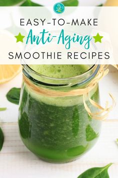 Smoothies help nourish your skin for a youthful look. They also naturally detox your skin and body, leaving behind clear skin. Try out one of our easy DIY recipes today! #smoothierecipe #naturalskincare #antiagingsmoothies @skinperfection