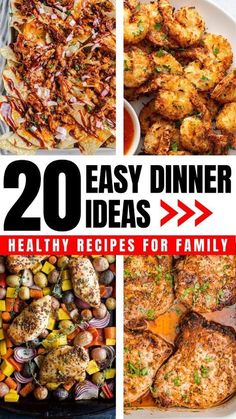 20 easy dinner ideas that are healthy and delicious