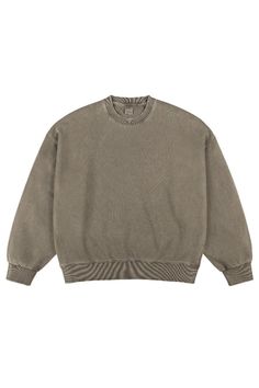 Sweater with Faded Effect - Embrace the stylish and cozy vibes of IDLT's Autumn/Winter '23 collection. Crafted from 100% cotton, this oversized, unisex sweater is available in washed gray, black, blue, pink, light blue, and brown. Perfect for the season, it offers a comfortable fit and effortless style. Care Instructions: Hand wash with water under 40°C No bleach Flat to dry Size Chart: Size Chest (cm) Shoulder (cm) Length (cm) Sleeve (cm) S 132 58 68 57.5 M 136 60 70 59 L 140 62 72 60.5 XL 144 Cozy Soft-washed Crew Sweater, Cozy Washed Relaxed Fit Sweatshirt, Comfortable Winter Crew Sweatshirt, Oversized Washed Winter Tops, Winter Oversized Washed Top, Casual Washed Crew Sweater, Casual Washed Crew Neck Sweater, Oversized Cozy Soft-washed Sweatshirt, Cozy Crew Neck Streetwear Top