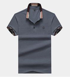 Slim Fit Polo Collar Shirt For Summer, Summer Slim Fit Shirt With Polo Collar, Gray Polo Collar Top For Summer, Fitted Tops With Casual Collar For Workwear, Fitted Polo Shirt With Casual Collar, Fitted Cotton Tops With Casual Collar, Casual Gray Top With Spread Collar, Fitted Gray Polo Collar T-shirt, Gray Fitted Polo Collar T-shirt