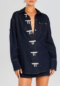 Retrofête Hessa Denim Shirt | Nordstrom