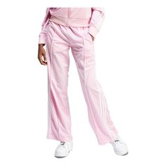 (WMNS) adidas Lifestyle Adicolor Firebird Loose Track Pants Asia Sizing 'True Pink' IP0637 Loungewear Wardrobe, Summer Shopping Outfit, Pants Adidas, Track Pants Women, Adidas Track Pants, Adidas Brand, Limited Edition Sneakers, Adidas Track, Track Pant