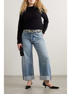 Wide Leg Jeans For Women, Amsterdam Outfit, Denim Day, Spring Fits, Citizens Of Humanity Jeans, Jeans For Women, Wide Legs, Citizens Of Humanity, Fall Shopping