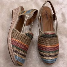 Comfortview Clea Woven Wedge Heel Tan Espadrilles Sandals Women Size 10 1/2m No Box Never Used Tan Espadrilles, Espadrilles Sandals, Espadrille Sandals, Sandals Women, Wedge Heels, Comfortable Shoes, Women's Shoes Sandals, Womens Sandals, Shoes Sandals