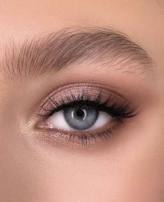 Wedding Makeup For Blue Eyes, Eye Makeup Images, Wedding Eye Makeup, Prom Eye Makeup, Formal Makeup, Eye Makeup Pictures, Smink Inspiration, Eye Makeup Designs