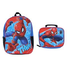 This backpack is the perfect combination of fashion and fandom! From going to school to tagging along on a mini family road trip, you will love carrying your essentials in this fun Marvel Spider-Man backpack! This kid's backpack is designed with ample room for stowing your lunch, books, craft supplies, and other essentials. Ideal for school, travel, outdoors, summer camps, or just having fun! Officially licensed. Lunch Essentials, Marvel Backpack, School Camp, Loungefly Disney, Cool Backpacks, Backpack Straps, Disney Winnie The Pooh, Laptop Pocket, Men's Backpack