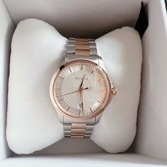 Gucci Ya126447 G-Timeless 38mm Womens Two-Tone Stainless Steel Watch -Authentic Condition: New With Box, With Tag 100% Authentic Best Gift For Womens And Men’s Both Circumference: 8 In Case: 38 Mm Band: 20 Mm Brand, Seller, Or Collection Namegucci Model Numberya126473 Part Numberya126473 Item Shaperound Display Typeanalog Case Materialstainless Steel Case Diameter38 Millimeters Case Thickness8 Millimeters Band Materialstainless Steel Band Lengthmen’s Standard Band Width17 Millimeters Band Colort Gucci Designer Watch With Date Indicator, Gucci Automatic Round Watches, Gucci Timeless Round Watch, Silver Gucci Timeless Watch, Gucci Analog Watch For Business, Gucci Timeless Silver Watch, Elegant Gucci Watch With Date Indicator, Timeless Gucci Watches For Business, Classic Gucci Watches For Business