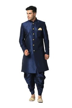 This is only a reference purpose image....Sherwani For Men, Check Our Wide Range of Stylish and Trending Menswear for Every Special Occasion, Ceremony, Function, Marriage, Wedding, Etc, Package Included : Sherwani With Matching Dhoti (Free Size) Top Details:  Color- As Selected Fabric- Banarsi Silk Bottom Details:  Color- As Selected Style- Harem (Free Size) Fabric- Banarasi Silk  **Important Note 1 CUSTOMIZATION - We Can Customize the Products That Are Not Printed, Contact Us Via Messages If You Have Any Queries. ---------------------------- COLOR - Color Can Be Customized for the Products(not Printed), Tell Us What Color You Want or We Will Make That for You, **Important Note 2 MEASUREMENT- the Measurements Are to Be Given According to the Chart Given in the Picture.  ------------------- Dhoti For Men, Sherwani For Men, Wedding Sherwani, Silk Bottoms, Wedding Suits Men, Indo Western, Wedding Men, Wedding Suits, Mens Suits