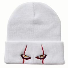 20% Off Bundles! New With Tags. No Flaws. See Images For Details. Brand: Unknown Item: Beanie Theme: Horror Movie Movie: It Character: Pennywise Size: One Size Color: White Pattern: Solid Fabric Type: Knit Material: 100% Acrylic Wash: Machine Please Ask All Questions Before Purchasing. #Halloween White Winter Beanie One Size, White Knitted Hat For Streetwear, Trendy White Beanie One Size, Trendy White Hat For Fall, White Winter Hat, One Size Fits All, White Hats For Fall, One Size, White Winter Hat One Size Fits All, White Winter Hat One Size, White Beanie For Halloween