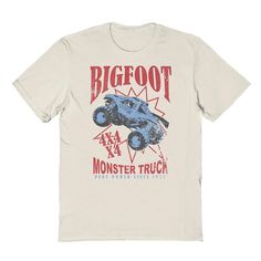 Rev up your casual look with this men's Bigfoot Contrast graphic tee.Rev up your casual look with this men's Bigfoot Contrast graphic tee.FEATURES Crewneck Short sleeveFABRIC & CARE Cotton Machine wash Imported Size: XXL. Color: Natural. Gender: male. Age Group: adult. Quilted Clothing, Label Tag, Upholstered Furniture, Casual Look, Unisex T Shirt, Tshirt Print, Casual Looks, Graphic Tee, Age Group