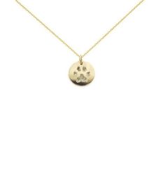 "Petite actual paw print pendant necklace in solid 14k yellow gold * Diameter: 1/2\" (13mm) * choice of optional 14k gold 1.1mm 16\", 18\" or 20\" cable chain * Optional 7mm wide 3d 14k gold puffed heart charm * All solid 14k yellow gold (not gold fill or gold plated) * Gift boxed ready for gift giving PAWS: I can work with a photo of the paw showing the pads of the paw, a paw ink imprint or an image of a three-dimensional clay mold. Paw print styles/examples: https://img1.etsystatic.com/075/0/6 Hypoallergenic Yellow Gold Heart Pendant Jewelry, Hypoallergenic Yellow Gold Charm Necklace With Round Pendant, Hypoallergenic Yellow Gold Round Pendant Charm Necklace, Hypoallergenic Yellow Gold Necklace With Round Pendant, Hypoallergenic 14k Yellow Gold Charm Necklace, Everyday Yellow Gold Dog Tag Jewelry, Elegant Sterling Silver Paw Print Necklace, Gold Sterling Silver Jewelry With Paw Print, Elegant Sterling Silver Necklace With Paw Print