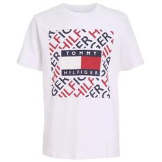 Nwt Tommy Hilfiger Little Boys Flag Window Graphic T-Shirt, Size: 5 Short Sleeve, Flag Logo At Cuff Ribbed Crew-Neck Topstitch Shoulder Detail Tagless Inner Neckline Cotton Machine Washable -Fast Shipping -Smoke & Pet Free Home Tommy Hilfiger Graphic Tee With Graphic Print, Tommy Hilfiger Graphic Print T-shirt For Summer, Tommy Hilfiger Graphic Print Tee, Tommy Hilfiger White T-shirt With Graphic Print, Tommy Hilfiger White Crew Neck Top, Tommy Hilfiger Short Sleeve T-shirt With Letter Print, Tommy Hilfiger Graphic Tee With Letter Print, White Cotton Tommy Hilfiger T-shirt, White Short Sleeve Tommy Hilfiger Top