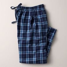 Are you blue from staying home? Own that color by wearing these Navy Blue / Columbian colored flannel pajama bottoms. Warm, super comfortable, and great looking, you can wear them while on vacation or when working at home (just don't stand up during your video conference). Enjoy a great nights sleep in these cozy pajama pants. Mens Flannel Pajamas, Flannel Pajama Bottoms, Black And White Flannel, Flannel Pajama Pants, Comfortable Pajamas, White Flannel, Plaid Pajamas, Cute Pajamas, Flannel Pajamas