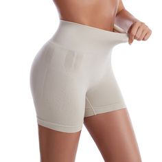 If you love control shorts that offer a natural lift, you are going to fall head over heels for our Seamless Control Shorts. These completely seamless shorts are made entirely using silky, lightweight fabric that offers that barely-there feeling. You'll love the smoothing effect that shapes and conceals cellulite while giving you a gorgeous lift. Seamless Shorts in lightweight fabric Material: Spandex, Cotton SIZE WAIST HIP SIZE Size Tag XS/S 22-26 in / 56-66 cm 20-35 in / 52-90 cm M M-L 26-30 i Corset Shapewear, Hip Lifts, Boy Shorts Panties, Pants Large, Body Shaper, Body Sculpting, Waist Trainer, Body Shapers, Boy Shorts