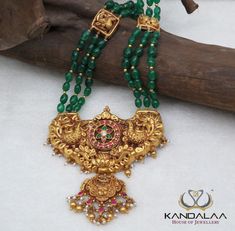 Vintage Indian Jewelry, Emerald Jewellery, Beads Collection, Antique Necklaces, Gold Jewellry