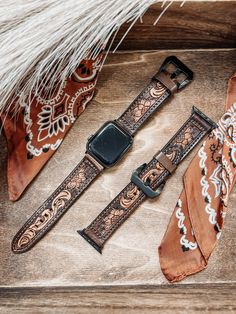 All leather smart watchband that will fit most smart watches. Easily kick your arm candy up a notch with these western inspired designs. Vintage Adjustable Apple Watch Band Rectangular, Vintage Adjustable Apple Watch Band, Vintage Brown Leather Strap For Apple Watch, Bohemian Brown Bracelet Strap Apple Watch Band, Bohemian Brown Apple Watch Band With Bracelet Strap, Vintage Adjustable Bracelet Strap Apple Watch Band, Adjustable Vintage Bracelet Strap Apple Watch Band, Adjustable Brown Apple Watch Band, Brown Adjustable Apple Watch Band