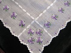 Handkerchief Embroidered Wedding Hankies Bridal by VintagebyTeresa, $24.99 Floral Embroidered Handkerchiefs For Spring Wedding, Spring Wedding Handkerchiefs With Floral Embroidery, White Wedding Handkerchiefs For Summer, Hanky Embroidery Design, Embroidery Lines, Handkerchief Embroidered, Bridal Handkerchief, Embroidered Hankies, Embroidered Handkerchief Wedding