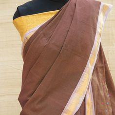 Red Oxide Pure Cotton Tissue Handwoven Paithani Saree - Khinkhwab Paithani Saree, Hand Woven, Pure Cotton, Color Variations, Hand Weaving, Weaving, Saree, Stripes, Bring It On