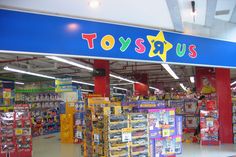 toys r us store with children's toys in it