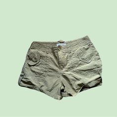 Never Worn, Khaki Green Shorts. Green Cargo Shorts, Green Cargo, Almost Famous, Green Shorts, Khaki Green, Cargo Shorts, Womens Shorts, Green, Women Shopping