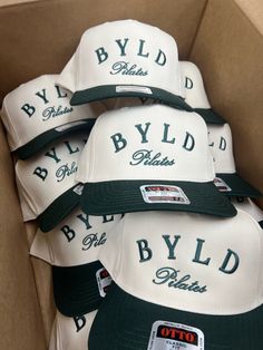 Looking for the perfect trucker hat for your next event? Look no further. Perfect for promoting your gym! Choose from several hat colors! Can be embroidered or screen printed. Add your own personal touch!
Don't like our templates and have your own inspo? Email sascha@kenzkustomz.com to get started on your custom artwork. Bridal Party Gifts