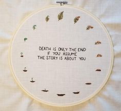 Welcome To Night Vale Tattoo, Night Vale Tattoo, Welcome To Night Vale Quotes, Sapphic Tattoo Ideas, Weird Embroidery, Night Vale Quotes, Embroidery Quotes, Quotes Embroidery